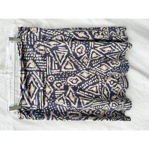 Toad&Co Chaka Skirt Abstract Patterned A-Line Skirt Size Medium